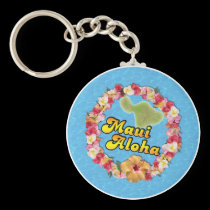 Maui Aloha keychains