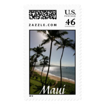 Maui Beach Postage Stamp by skphotos Maui Beach Postage Stamp