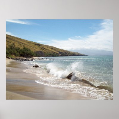 Maui Beach poster