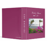Maui Beach Wedding Binder