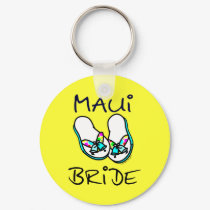 Maui Bride Wedding keychains