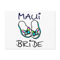 Maui Bride Wedding Postcards