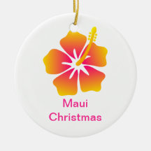 Maui Christmas Christmas Tree Ornament