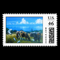 Maui Cowy stamps