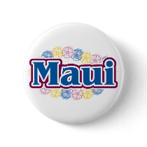 Maui flowers pin