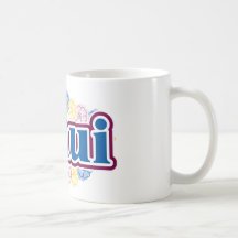 Maui flowers coffee mugs