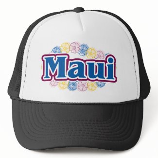 Maui flowers hat