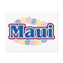 Maui flowers postcards by bbdesignsco Maui flowers postcards