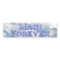 Maui Forever - Bevel Basic Bumper Sticker