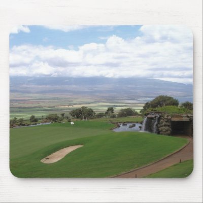 Maui Golf Mouse Pad by rboyce