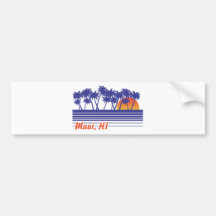 Maui Hawaii Bumper Stickers