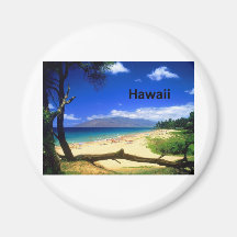 Maui Hawaii Kihei Beach (St.K.) Refrigerator Magnets