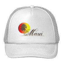 Maui Hawaii Souvenir Hats