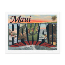 Maui, HawaiiLarge Letter ScenesMaui, HI Postcard