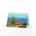 Maui Island Coastal Greeting Card