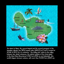 Maui Map posters