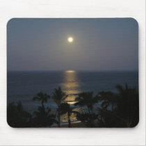 Maui Moonset Full Moon Mousepad by dlgray Maui Moonset Full Moon Mousepad