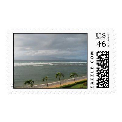 maui postage stamp by joacreations