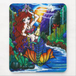 Maui Princess Mermaid Cockatoo Fairy Mouse Pads
