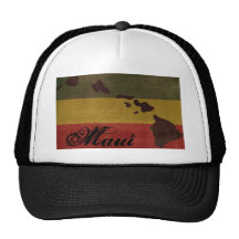 Maui Rasta Trucker Hat