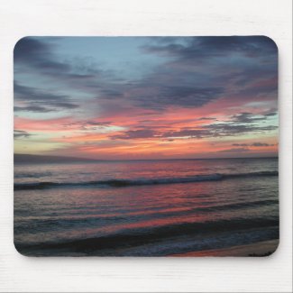 Maui Sunset Mousepad mousepad