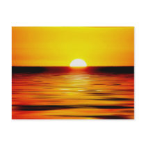 Maui Sunset postcard by skphotos Maui Sunset postcard