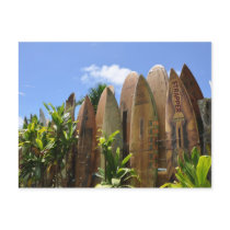 Maui Surfboard fence postcards by cynoehme Maui Surfboard fence postcards