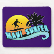 Maui Surfer mousepads