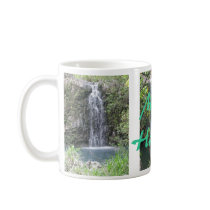 Maui Waterfall mug by lajuanaraye Maui Waterfall mug