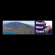 Maui's West Coast bumper stickers