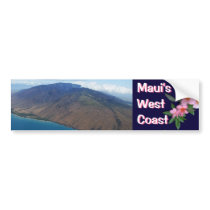 Maui's West Coast Bumper Stickers