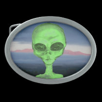 Mauna Kea Alien belt buckles