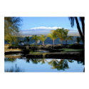 Mauna Kea with Snow Poster print