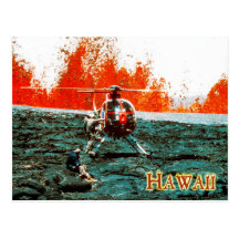 Mauna Loa eruption, Hawaii Volcanoes National Park Postcard