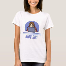 Maureen's Blog Girl Tee t-shirts by GirlsWithSlingShots Maureen's Blog Girl Tee t-shirts