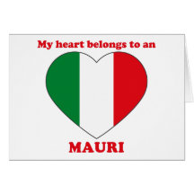 Mauri Greeting Cards