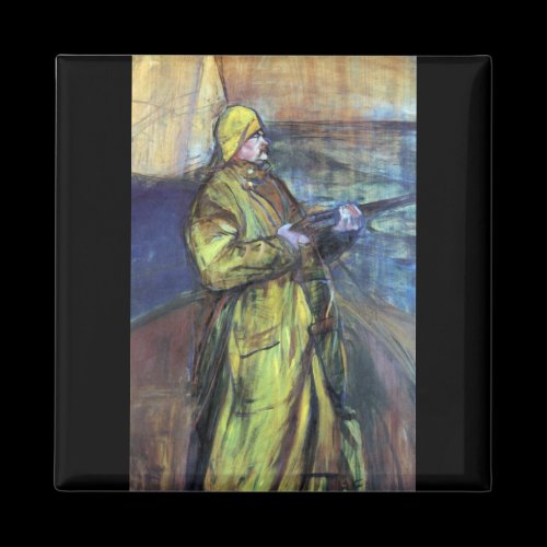 Maurice Joyant at the Bay Somme - Toulouse-Lautrec Magnet