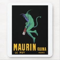 Maurin Quina - Cappiello 1906 - Absinthe Apertif Mouse Pads