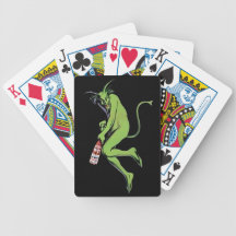 Maurin Quina Green Devil Absinthe Playing Cards