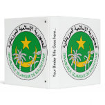 Mauritania Coat of Arms detail Binder