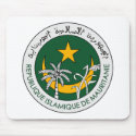 Mauritania Coat of Arms Mousepad