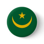 Mauritania Flag Button