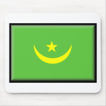 Mauritania Flag mousepads by jacinto888 Mauritania Flag mousepads
