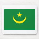 Mauritania Flag Mousepad