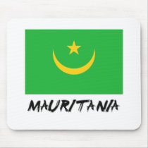 Mauritania Flag mousepads by flagshirt Mauritania Flag mousepads