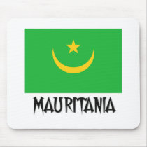 Mauritania Flag mousepads by flagshirt Mauritania Flag mousepads