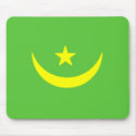 Mauritania Flag Mousepad