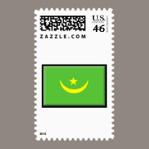 Mauritania Flag stamps