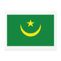 Mauritania Flag Postcard