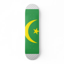 Mauritania Flag skateboards by coolcountry Mauritania Flag skateboards